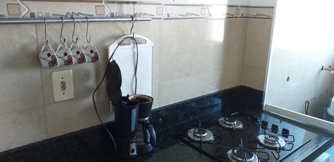 Apartamento No Canto Do Forte, Wi-Fi, Estacionamento Gratuito E Churrasqueira Praia Grande  Kültér fotó