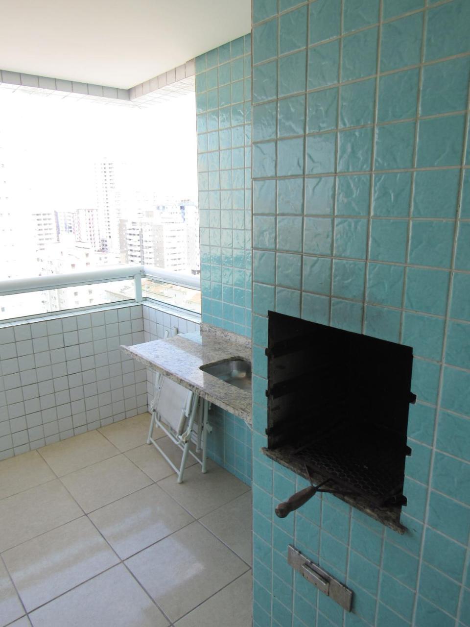 Apartamento No Canto Do Forte, Wi-Fi, Estacionamento Gratuito E Churrasqueira Praia Grande  Kültér fotó
