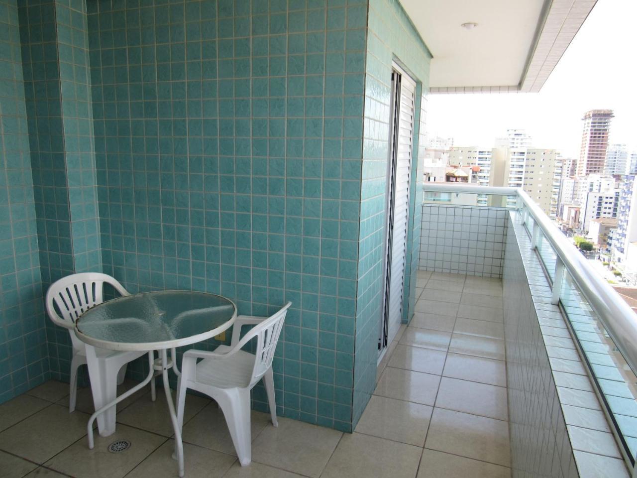 Apartamento No Canto Do Forte, Wi-Fi, Estacionamento Gratuito E Churrasqueira Praia Grande  Kültér fotó
