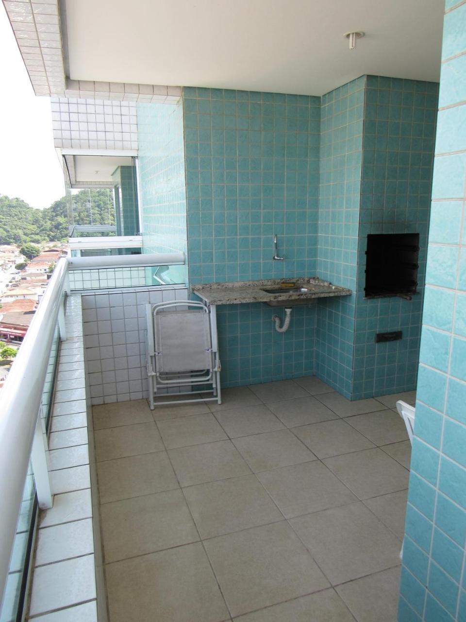 Apartamento No Canto Do Forte, Wi-Fi, Estacionamento Gratuito E Churrasqueira Praia Grande  Kültér fotó
